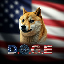 Logo Department of Gov Efficiency (deptofgovtefficiency.com) (DOGE) - Cryptomonnaie